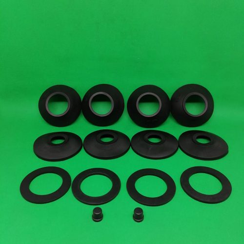 Kit gommini pinze freno anteriori Dunlop Lancia d.54mm