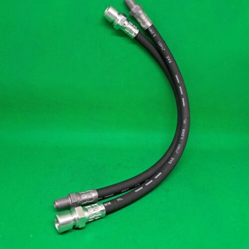 Coppia tubi freno flessibili posteriori Ferrari Mondial , 208 turbo , 328